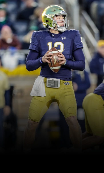 Notre Dame loses WR Davis (ACL); names QB Buchner starter